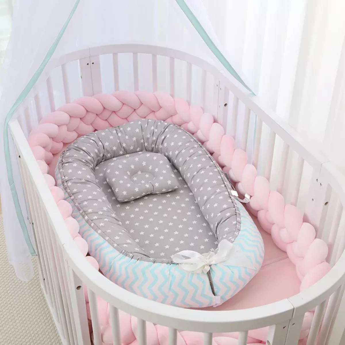 Nido Colecho para Bebé | Espacio Seguro y Cómodo para Dormir.