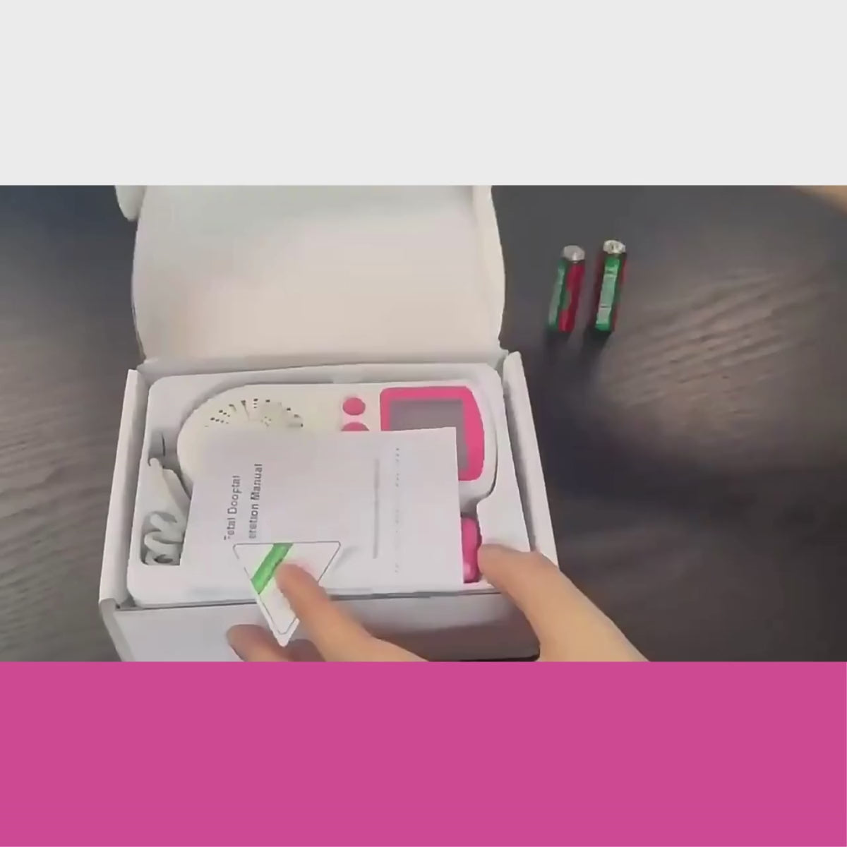 Monitor Fetal Doppler 3.0MHz | Escucha los Latidos de tu Bebé desde Casa.